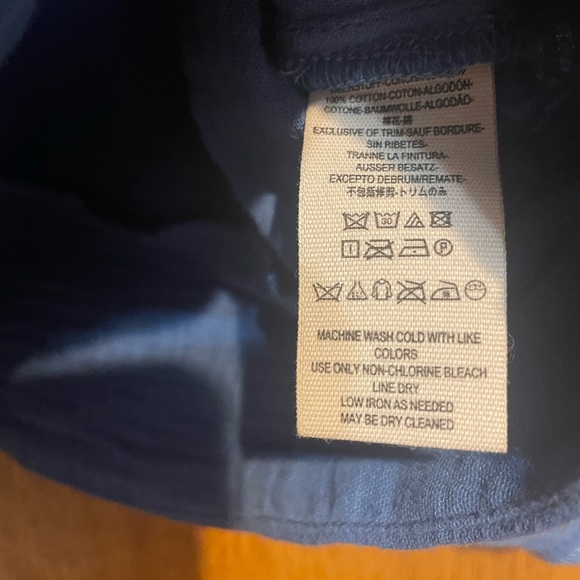 Free People soft shirt to dress up or down. - Picture 7 of 8